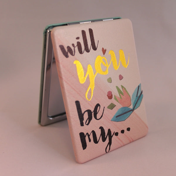 house of disaster Ta-Daa (Bridesmaid) Compact Mirror