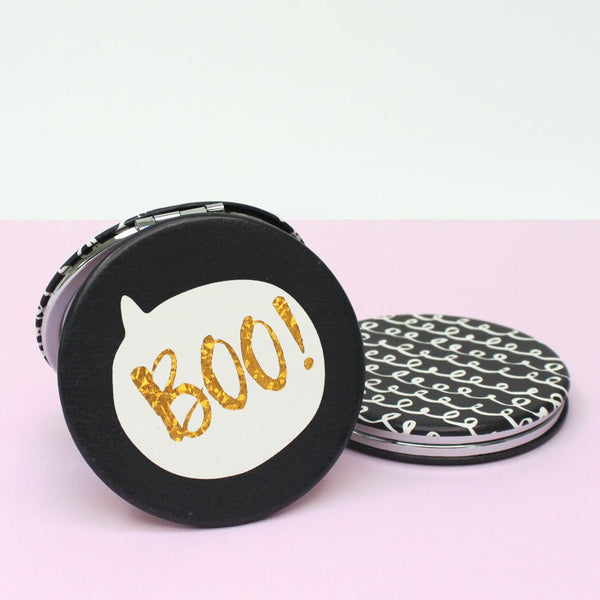 house of disaster Yoo Hoo "Boo" Compact Mirror