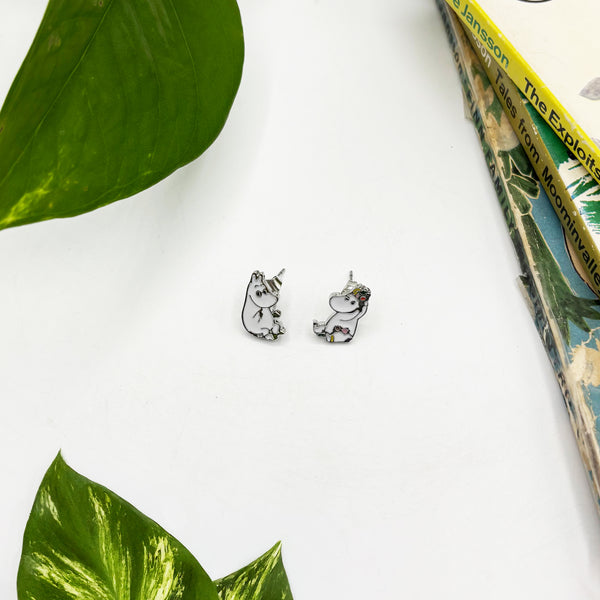 House Of Disaster Moomin And Snorkmaiden Stud Earrings