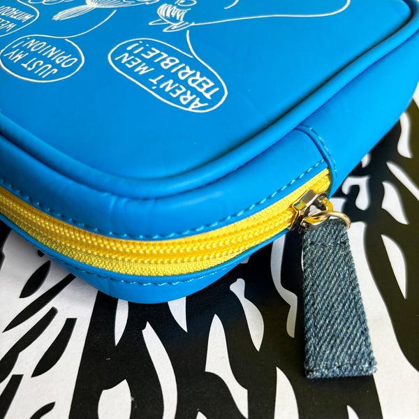 House Of Disaster Moomin "Aren't Men Terrible" Neon Makeup Bag