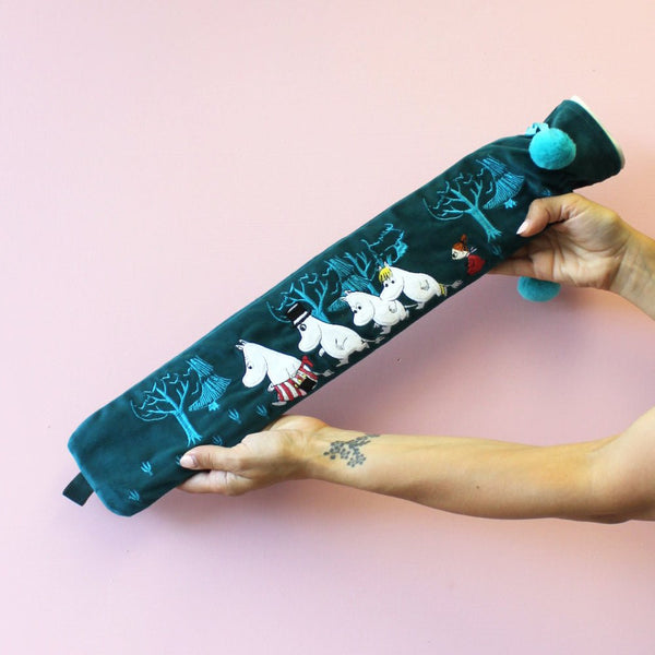 house of disaster Moomin 'Family' Long Hot Water Bottle