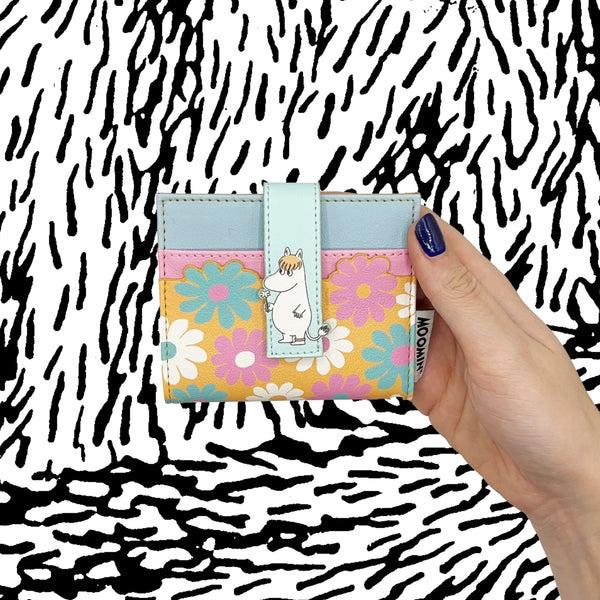 House Of Disaster Moomin Flower Fold Over Card Holder