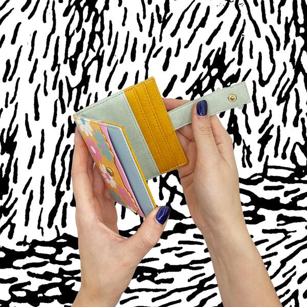 House Of Disaster Moomin Flower Fold Over Card Holder