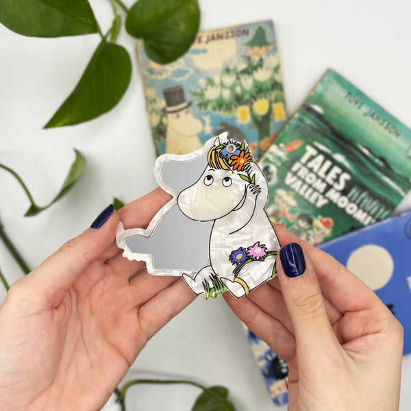 house of disaster Moomin Snorkmaiden Compact Mirror