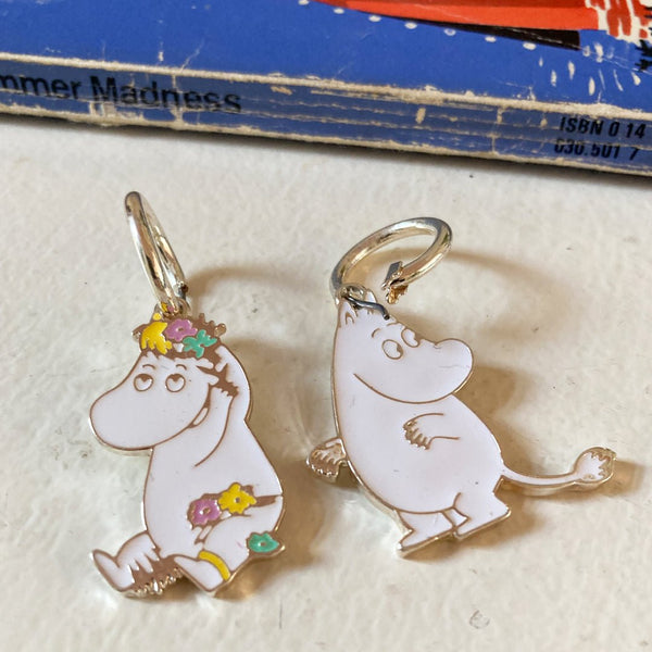House Of Disaster Moomin & Snorkmaiden Enamel Earrings