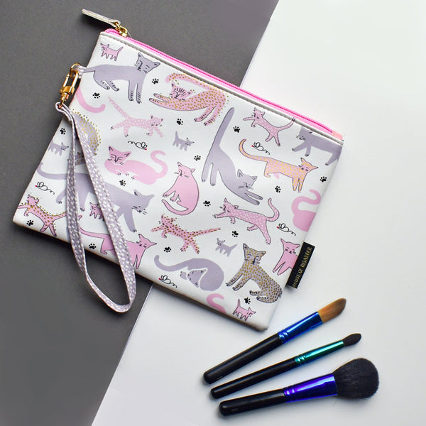 house of disaster Over The Moon Cat Pouch With Strap