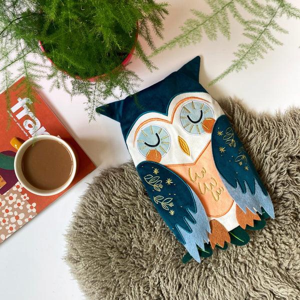 House Of Disaster Secret Garden Owl Hot Water Bottle