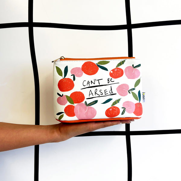 house of disaster Small Talk 'Can't Be Arsed' Makeup Bag