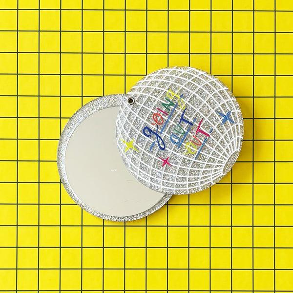 house of disaster Small Talk Compact Mirror 'Going Out-Out'