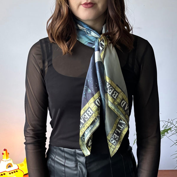 House Of Disaster The Beatles Abbey Road Square Scarf