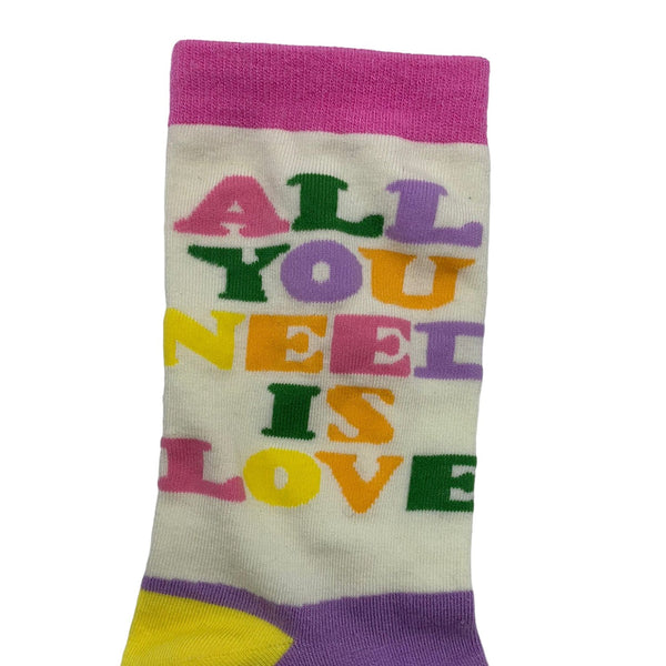 House Of Disaster The Beatles All You Need Is Love Socks