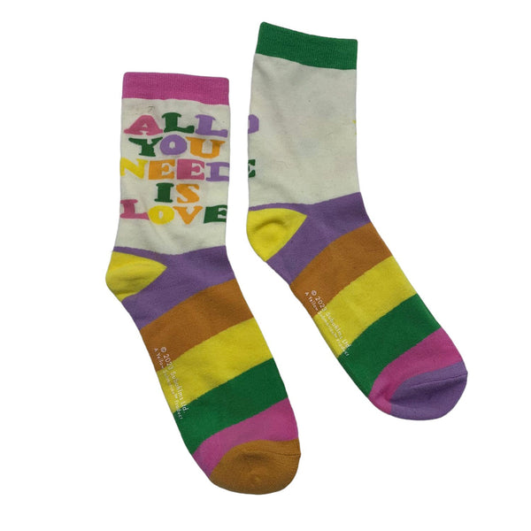 House Of Disaster The Beatles All You Need Is Love Socks