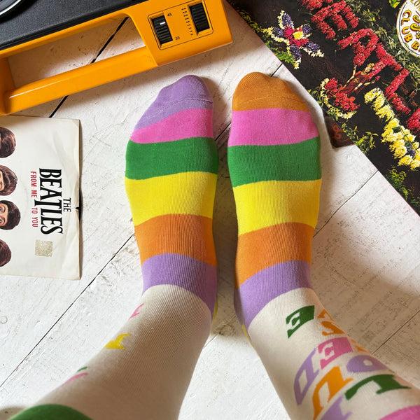 house of disaster The Beatles All You Need Is Love Socks
