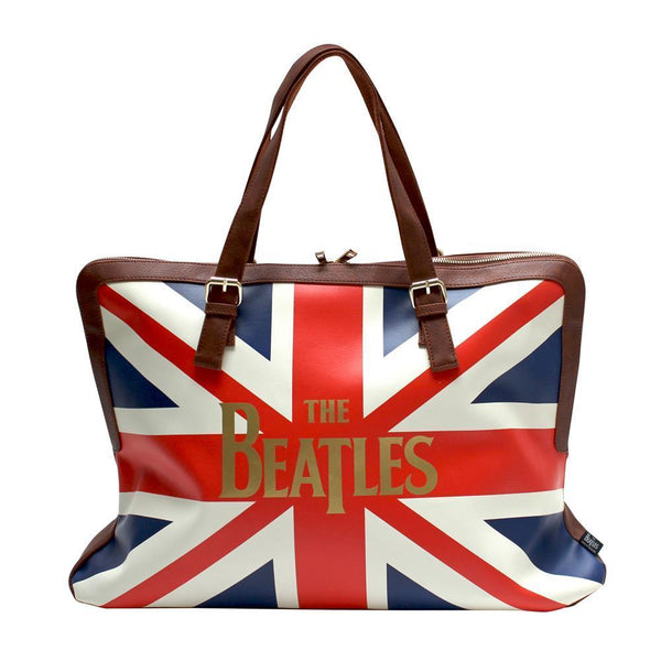 House Of Disaster The Beatles Union Jack Overnight Bag