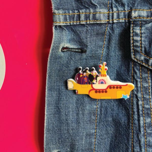 house of disaster The Beatles Yellow Submarine Brooch