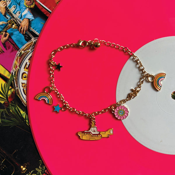 House Of Disaster The Beatles Yellow Submarine Charm Bracelet