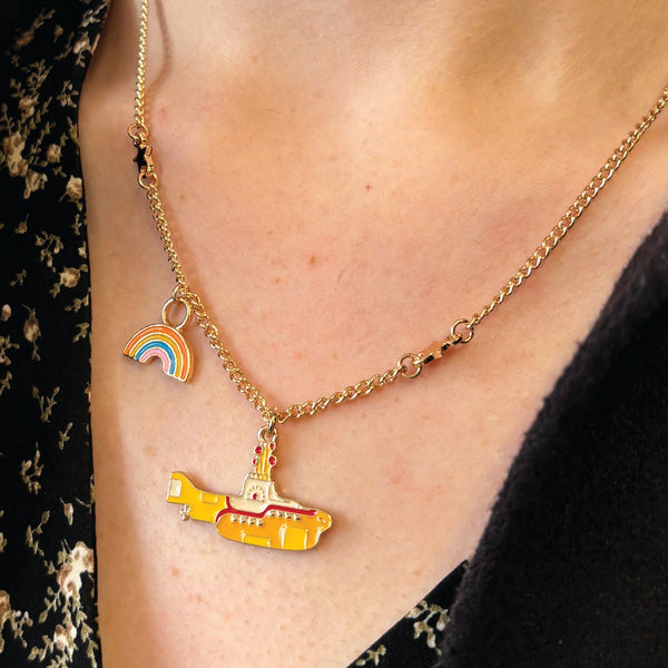 house of disaster The Beatles Yellow Submarine Necklace