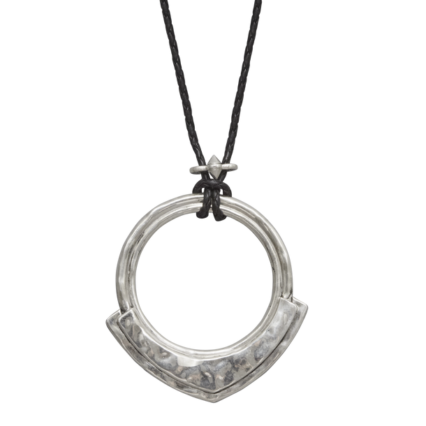 house of harlow Harlow Arch Pendant Necklace Silver