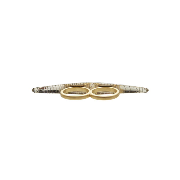 House Of Harlow Harlow Arch Cross Finger Ring 5