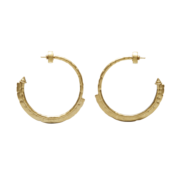 house of harlow Harlow Arch Hoop Earrings Gold