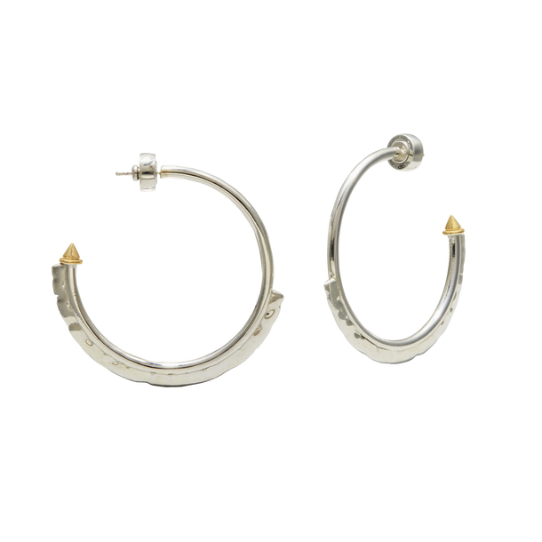 House Of Harlow Harlow Arch Hoop Earrings Silver