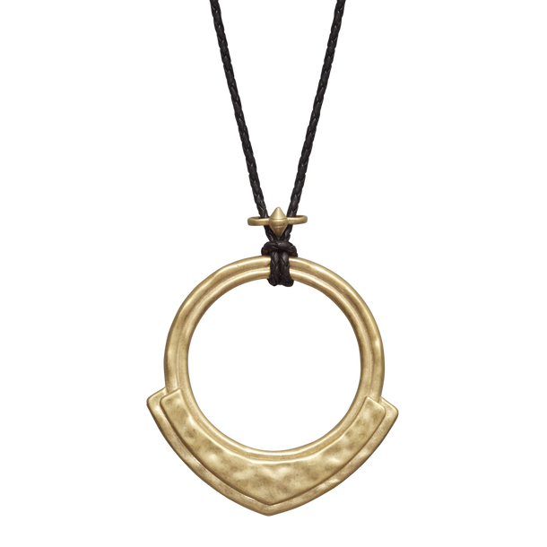 house of harlow Harlow Arch Pendant Necklace Gold