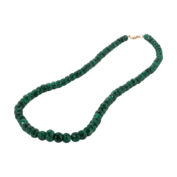 House Of Harlow Large Raw Emerald Necklace