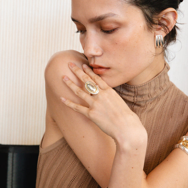 House Of Harlow Luna Ring 7