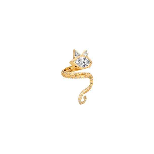 House Of Harlow Tigerlily Diamond Pinky Ring