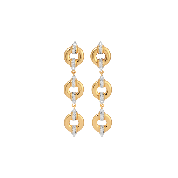 House Of Harlow Uma Three Drop Earrings