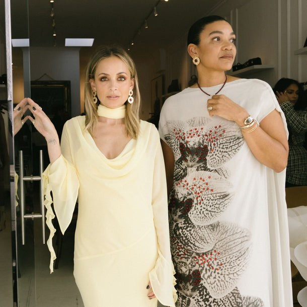 House Of Harlow The Coin Single Garnet Earrings X McMullen