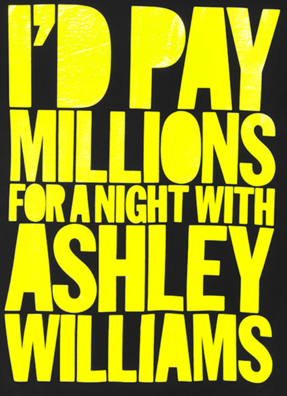 House Of Holland House Of Holland 10Th Anniversary Tshirt Williams (Black)