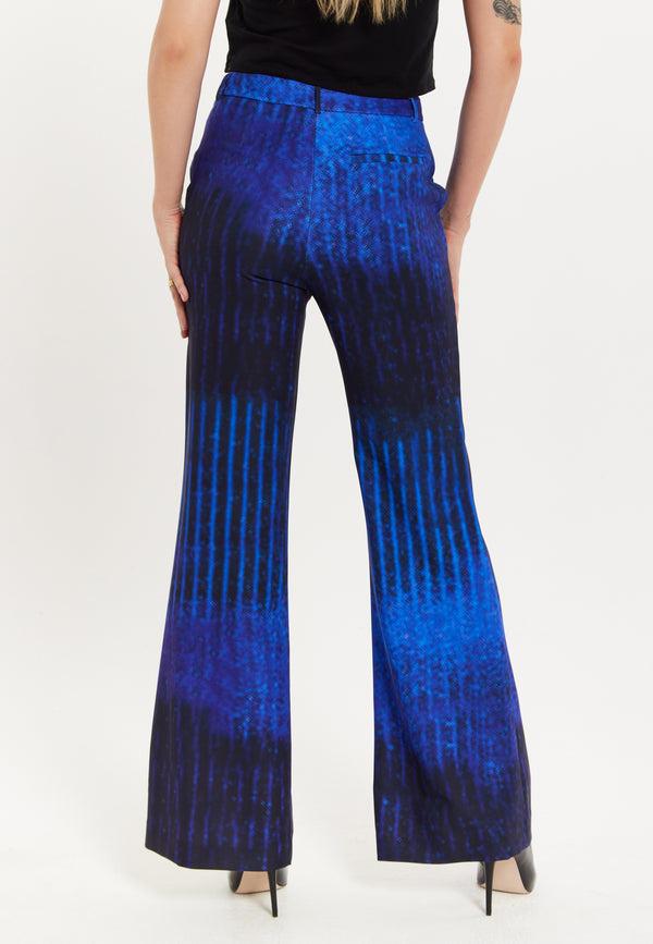 House Of Holland Abstract Print Tailored Trousers