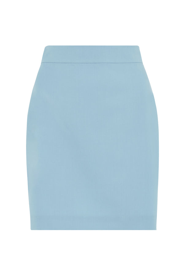 House Of Holland House Of Holland Blue Suit Mini Skirt