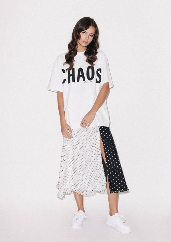 House Of Holland House Of Holland Chaos Oversized Tee