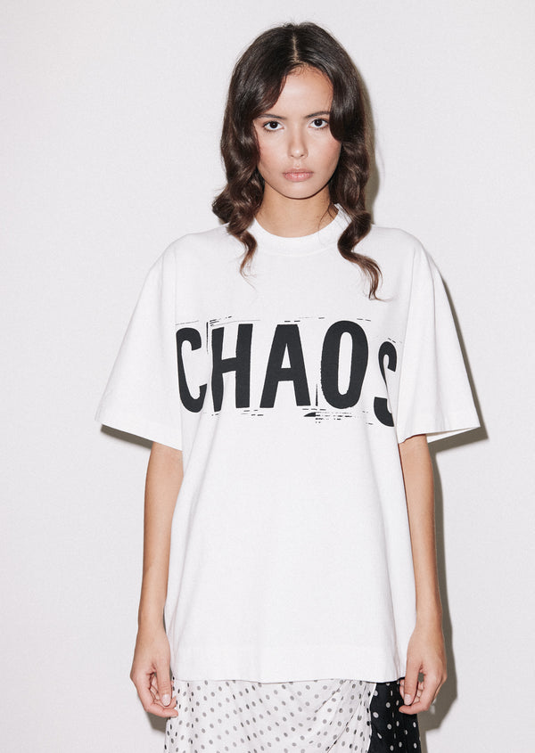 house of holland House of Holland Chaos Oversized Tee