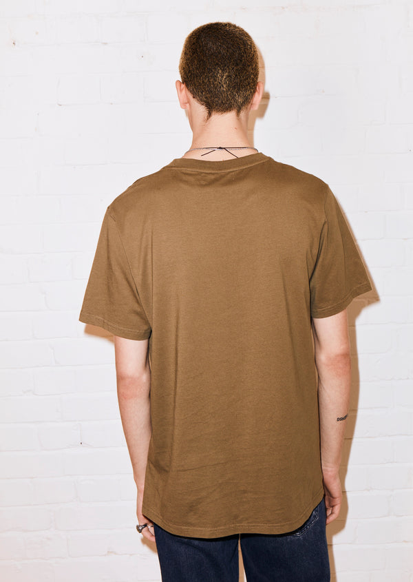 House Of Holland House Of Holland Cristina_banban 'Sam' Khaki Tee