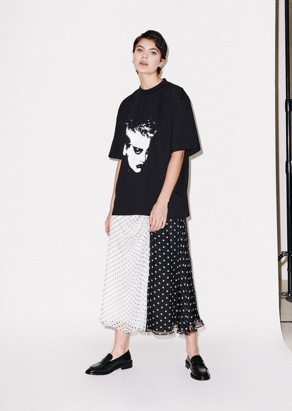 house of holland Face Oversized Tee