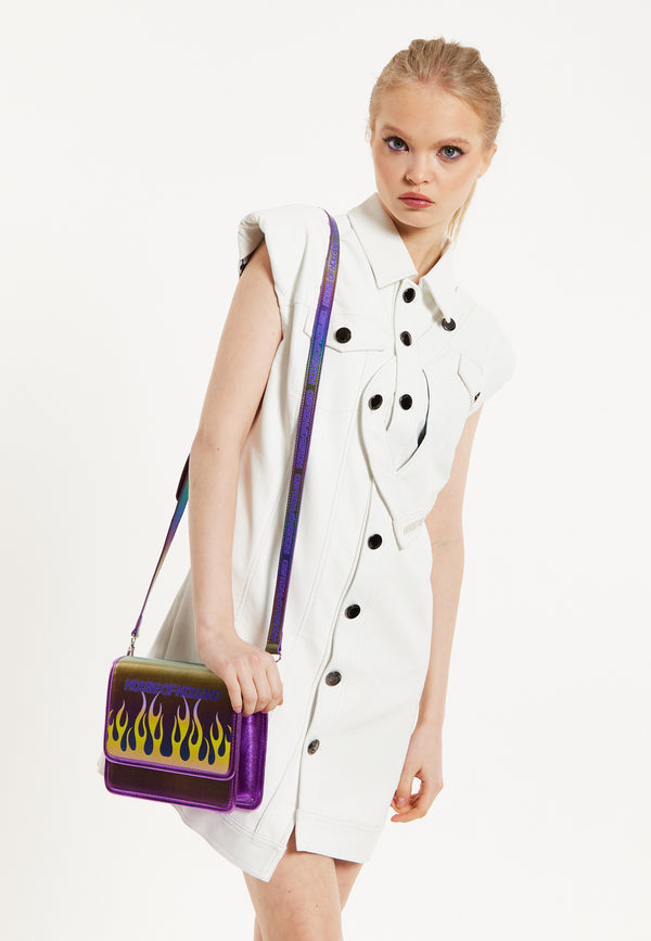 House Of Holland House Of Holland Flame Crossbody Bag