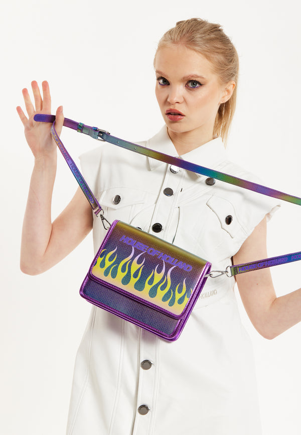 House Of Holland House Of Holland Flame Crossbody Bag