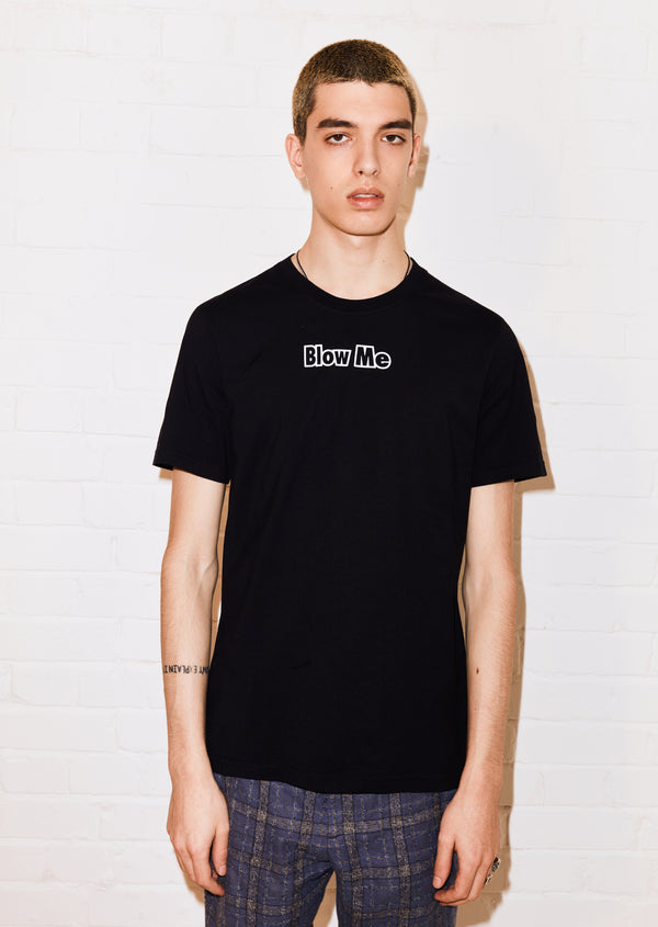 house of holland House of Holland hey_reilly 'Blow me' Tee house of holland House of Holland hey_reilly 'Blow me' Tee