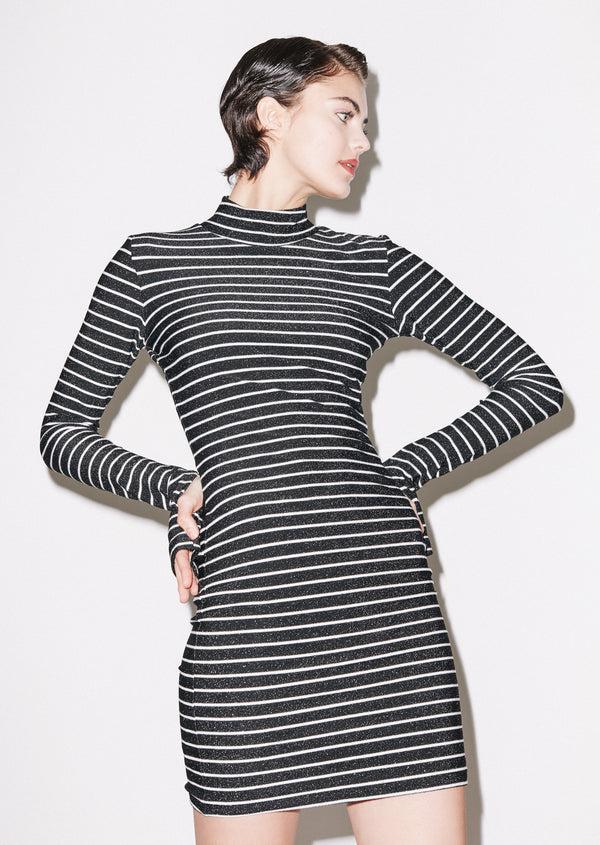 House Of Holland High Neck Bodycon Dress