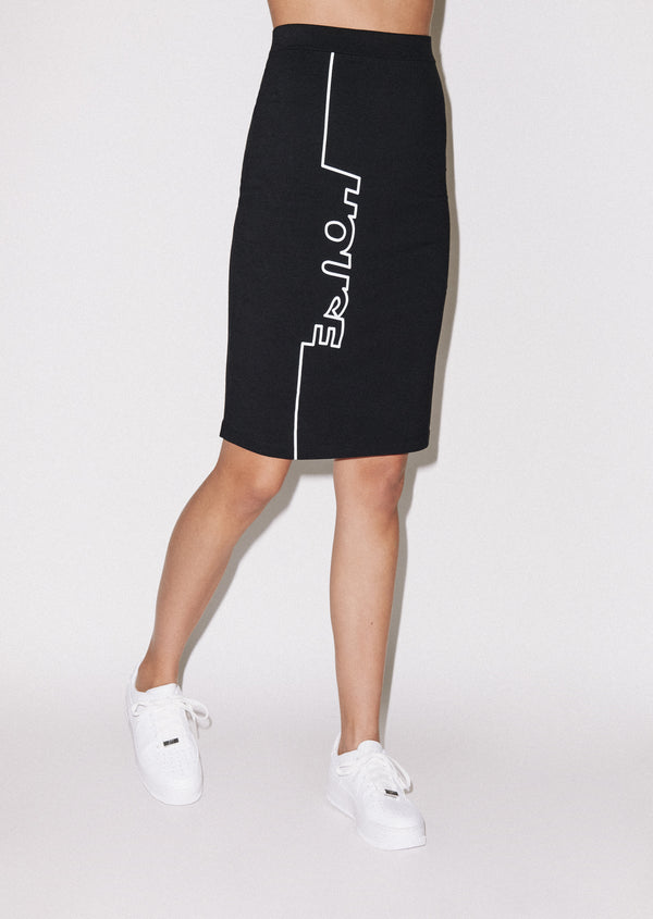 House Of Holland House Of Holland House Bodycon Midi Skirt