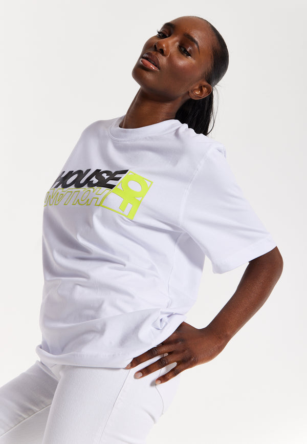 House Of Holland House Of Holland Logo Graphic Tee