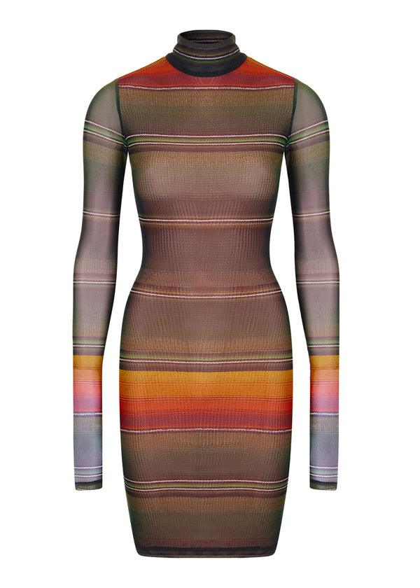 House Of Holland House Of Holland Mesh Mini Dress