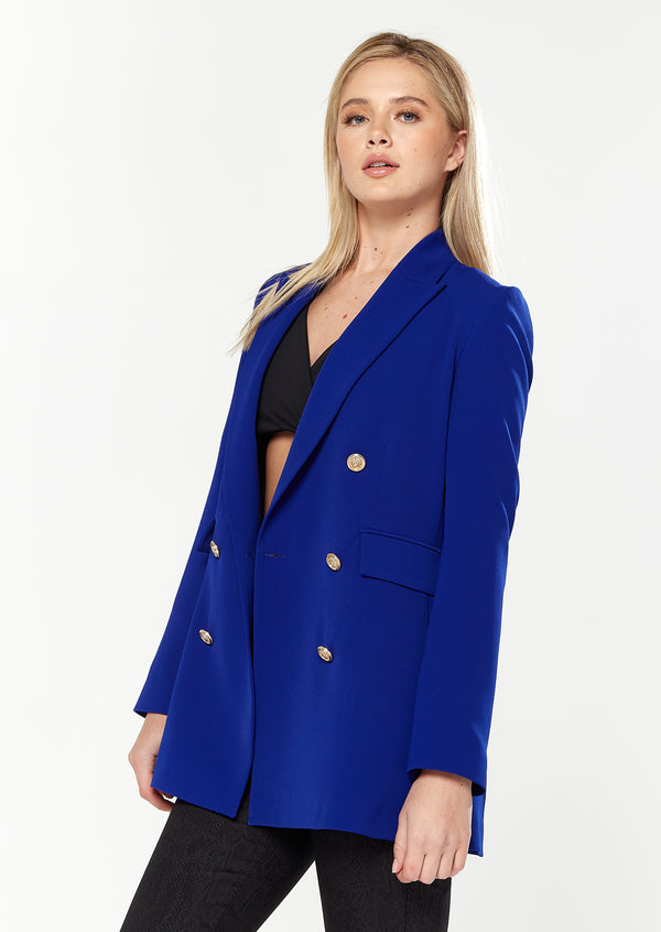 House Of Holland House Of Holland Major Blazer In Blue