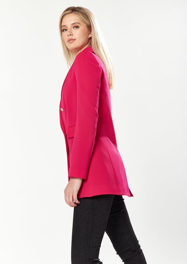 House Of Holland House Of Holland Major Blazer In Pink
