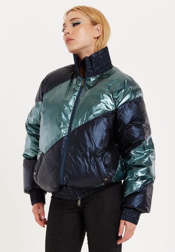 House Of Holland House Of Holland Muted Oversized Puffer Coat