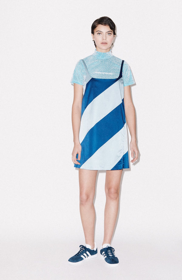 House Of Holland House Of Holland Muted Panelled Slit Dress