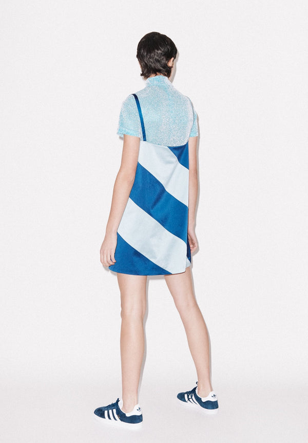 House Of Holland House Of Holland Muted Panelled Slit Dress